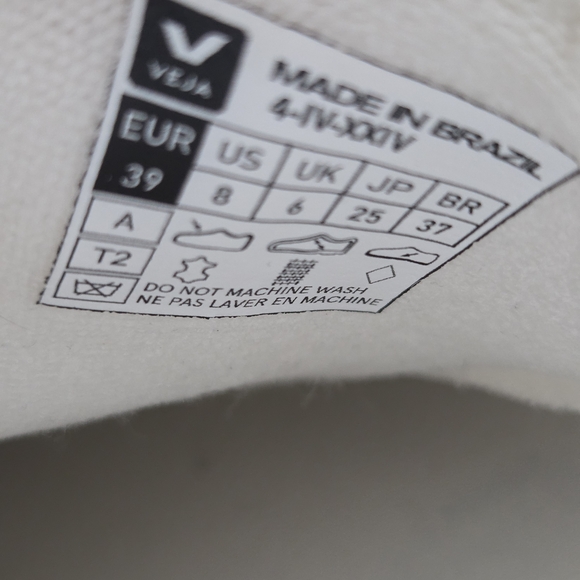 Veja Recife Logo Sneakers Women's Size 8 - Picture 5 of 12